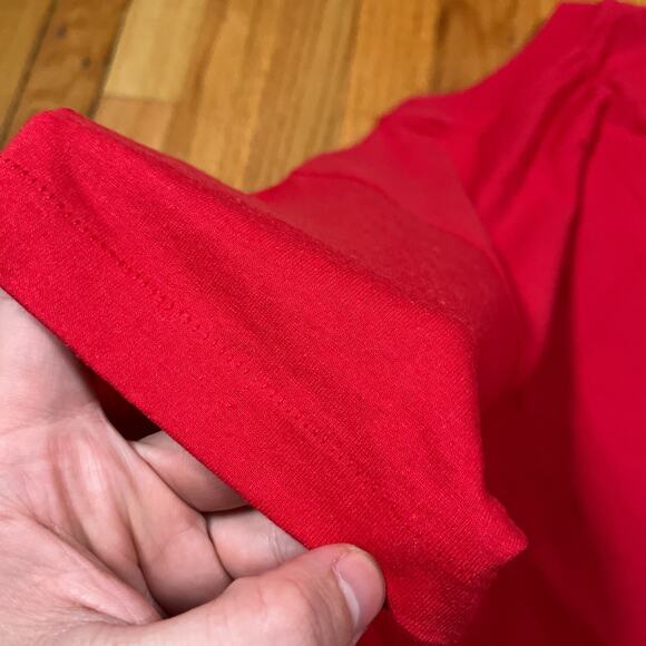 Moscow Circus Vintage 80s Red Single Stitch T-Shirt Size Large USA Made Hanes - Picture 7 of 10